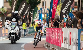 Motorradkameras sorgen bei der Lidl-Deutschland-Tour in Herford für faszinierende Bilder im TV. - @Lidl Deutschland Tour_Stefan Flessner
