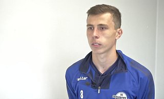 Nach seiner Ausleihe zum SC Verl gehört Ron Schallenberg jetzt zum Profikader des SCP. - Screenshot NW