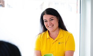 Lilija Barg hat kürzlich im Kreis Gütersloh den ambulanten Pflegedienst Lichtblick gegründet. - Lichtblick