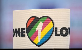 Nationaltorhüter Manuel Neuer wird die deutsche Mannschaft bei der WM in Katar mit einer «One Love»-Kapitänsbinde anführen. - Sebastian Gollnow/dpa