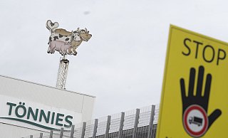 Die massive Kritik am Schlacht-Riesen Tönnies mit Sitz in Rheda-Wiedenbrück reißt nicht ab. - picture alliance / Flashpic