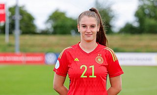 Erstmals seit 2023 wieder im DFB-Kader: Ena Mahmutovic. - Daniel Löb/dpa