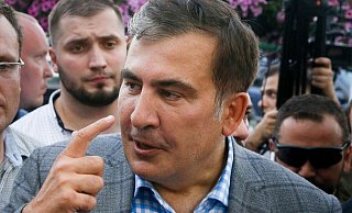 Michail Saakaschwili, ehemaliger Präsident von Georgien. - Foto: Efrem Lukatsky/AP/dpa/Archivbild