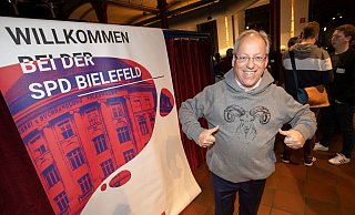 Beim Neujahrstreffen der SPD: Oberbürgermeister Pit Clausen. - Oliver Krato