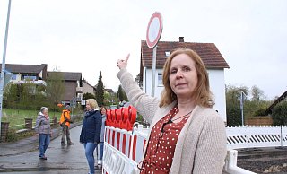 Beate Meyer, Betreiberin eines ambulante Pflegedienstes, ist die Hauptleittragende der Maßnahme. - Burkhard Battran