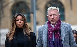 Auf dem Weg zum Gericht: Boris Becker und seine Lebensgefährtin Lilian De Carvalho Monteiro. - Foto: Tayfun Salci/ZUMA Press Wire/dpa