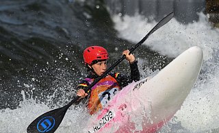 Im Kajak-Cross gehen die Deutschen leer aus, Andrea Herzog wird WM-Siebte. (Archivbild) - Danish Ravi/ZUMA Press Wire/dpa Im Kajak-Cross gehen die Deutschen leer aus, Andrea Herzog wird WM-Siebte. (Archivbild) - Danish Ravi/ZUMA Press Wire/dpa