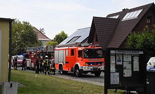 Die Feuerwehr fand die Ursache für den üblen Brandgeruch schnell.  - Andreas Eickhoff