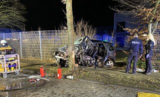 Die Mercedes A-Klasse wurde völlig zerstört - Thorsten Heß
