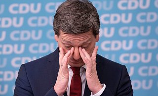 Der Spitzenkandidat der CDU, Christian Baldauf. - picture alliance/dpa