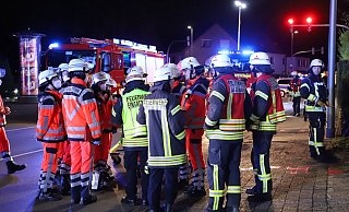 80 Einsatzkräfte waren ausgerückt. - Charlotte Mahncke
