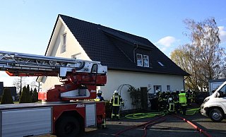 Die Feuerwehr rückte zum Schmiedestrang in Verl aus. - Andreas Eickhoff