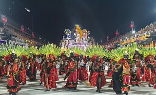 Der Karneval von Rio ist die größte Party der Welt, die Stadtverwaltung erwartet insgesamt sieben Millionen Menschen in der Stadt. - Philipp Znidar/dpa