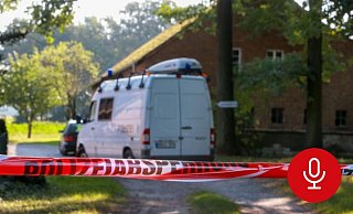 Mordermittlungen: Am Tatort suchten Ermittler nach Spuren zum Täter. - Andreas Zobe