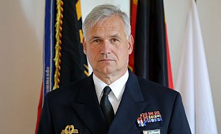 «Die Krim ist weg»: Vizeadmiral Kay-Achim Schönbach. - Foto: Bernd Wüstneck/dpa-Zentralbild/dpa