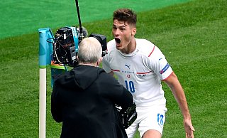Hat Tschechien mit seinem Doppelpack zum Sieg geführt: Patrik Schick. - Foto: Andy Buchanan/AP Pool/dpa