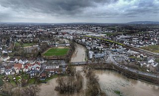 Die Else ging bereits nach den Sturmtiefs im Februar 2022 über die Ufer. - Gerald Dunkel