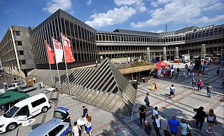 Der Bielefelder Oberbürgermeister lädt für den Tag der Kommunalwahl, 14. September, zur Wahlparty in das Neue Rathaus ein. - Barbara