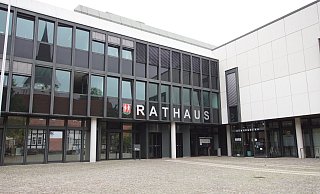 Das Rathaus in Bünde. - Niklas Krämer