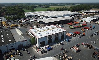 Das Stammwerk von Claas in Harsewinkel läuft längst wieder unter Volllast. - Claas