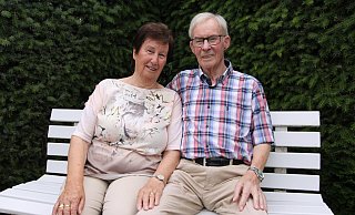 Christa und Dieter Koch feiern am 9. Juli Diamantene Hochzeit. Kennengelernt haben sie sich 1960 auf einer Tanzveranstaltung im Hotel Herforder Hof. - Björn Kenter