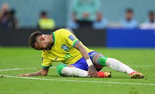 Rekordweltmeister Brasilien muss beim Spiel gegen die Schweiz auf Superstar Neymar verzichten. - Robert Michael/dpa