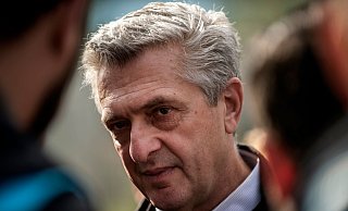 «Die Luftangriffe treffen jeden Tag die Frontlinie und die Städte», sagt UN-Flüchtlingskommissar Filippo Grandi. - Angelos Tzortzinis/dpa
