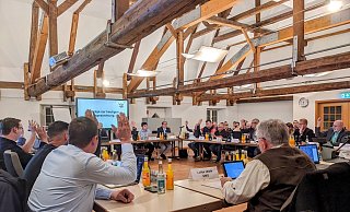 Bei der konstituierenden Sitzung im Rat der Stadt Willebadessen herrscht große Einstimmigkeit. - Burkhard Battran