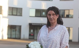 Silke Glander-Wehmeier (52) will Bürgermeisterin in Löhne werden. Die Grünen haben sie mit zehn von zehn Stimmen aufgestellt. - Ulf Hanke