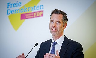 «Wie lange das dauern wird, ist zweitrangig, wenn das Ergebnis stimmt»: FDP-Fraktionschef Christian Dürr. - Kay Nietfeld/dpa