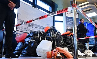 Rund 630 Kilogramm Kokain sind bei einem gescheiterten See-Drogentransport an die Insel Borkum angeschwemmt worden. - Arne Dedert/dpa