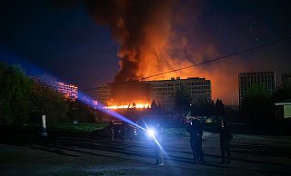 Die ukrainische Großstadt Charkiw ist immer wieder Ziel russischer Luftangriffe. (Archivbild) - Cedar Barnes/ZUMA Press Wire/dpa