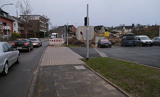 Die Detmolder Straße wird ab Montag drei Tage auf Höhe des neuen Edeka-Otto vollgesperrt. - Nicole Bliesener