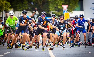 Die Skater eröffnen den "Run & Roll City" 2024. So ist es auch in diesem Jahr geplant. - Archivfoto: Mike-Dennis Müller