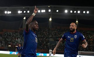 Grund zum Jubeln: Kap Verde hat zwei Matchbälle für das WM-Ticket. (Archivbild) - Themba Hadebe/AP