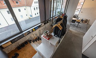Ein Blick in den Innenbereich des Hochbunkers in der Bielefelder Innenstadt. - Jörg Dieckmann