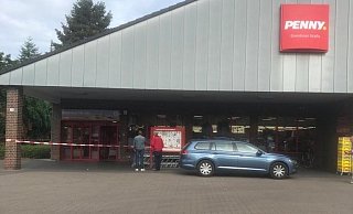 Momentan ist der EIngangsbereich abgesperrt. - Stefan Boscher