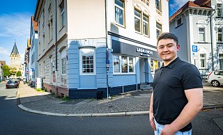 Das uigurische Restaurant "Lagmanchi" im Bielefelder Westen eröffnet noch in diesem Monat. Der Chef Salay Said freut sich darauf. - Sarah Jonek