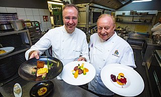 Das Duo Schuhbeck-Kampmann kreierte unter anderem ein "Duett vom Reh". - Mike-Dennis Müller / www.mdm.photo