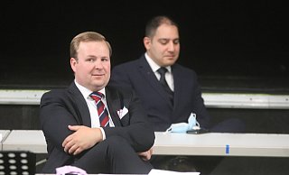 Florian Dowe und sein Nachfolger als Löhner CDU-Chef, Borzoo Afshar. - Ulf Hanke