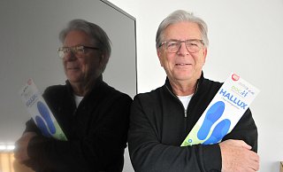 Der Steinhagener Erfinder Achim Helbig präsentiert sein besonderes Produkt bald im Fernsehen. - Frank Jasper