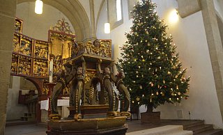 Weihnachten wird in diesem Jahr etwas anders sein - auch in der Engeraner Stiftskirche. - Mareike Patock