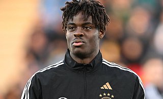 Yann Aurel Bisseck wurde von Bundestrainer Julian Nagelsmann für die Landespiele gegen Italien nominiert. - Arne Dedert/dpa