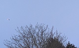 Oben links ist der Hubschrauber zu sehen. - Stefan Boscher