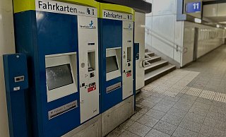 Ticket-Ärger am Löhner Bahnhof: Alle der dort vorhandenen Fahrkartenautomaten funktionieren aktuell nicht. - Danielle Dörsing