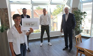Andrea Finkemeyer, Christoph Lanvers, Lothar Finkemeyer und Volker Jährling. - Björn Kenter