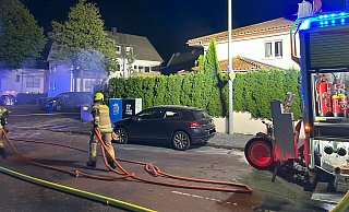 Nach einer Stunde konnte die Paderborner Feuerwehr ihre Einsatzmaßnahmen beenden. - Feuerwehr Paderborn