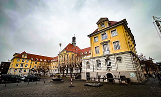 Das Herforder Rathaus: Die Liberalen wollen es erobern. - Frank-Michael Kiel-Steinkamp