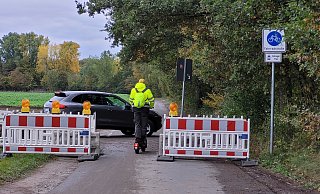 Die Rhedaer Straße und die Sudheide bilden eine wichtige Verbindung für Fahrradpendler und Freizeitradler zwischen Gütersloh und Rheda-Wiedenbrück. - Ludger Osterkamp