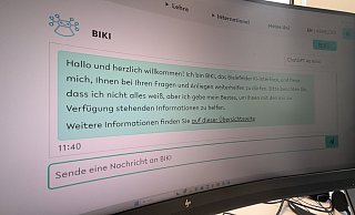 Das Bielefelder KI-Portal "BIKI" steht allen Studenten und Mitarbeitern in der Lehre seit Beginn des Wintersemesters zur Verfügung. - Carolin Nieder-Entgelmeier